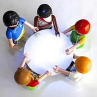 Praten met elkaar in plaats van over elkaar