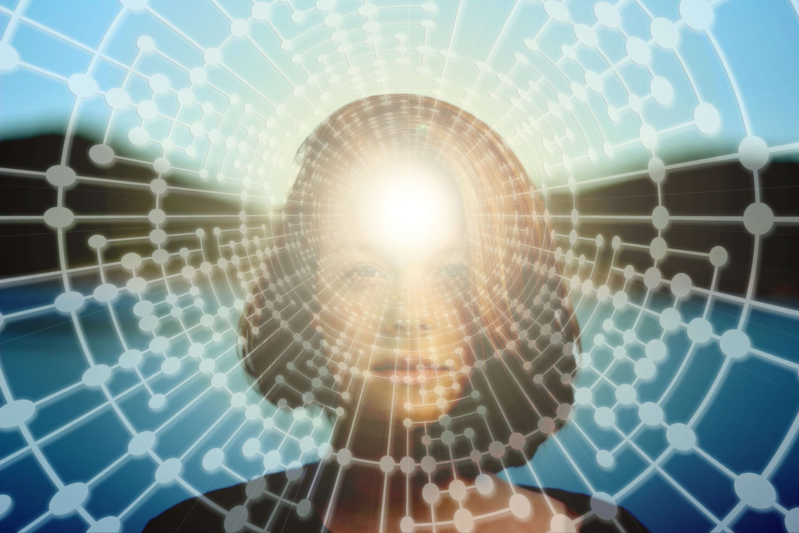 Vrouw kalm en zelfverzekerd, symboliseert herstel na diagnose en identiteitswerk via neuroplasticiteit.