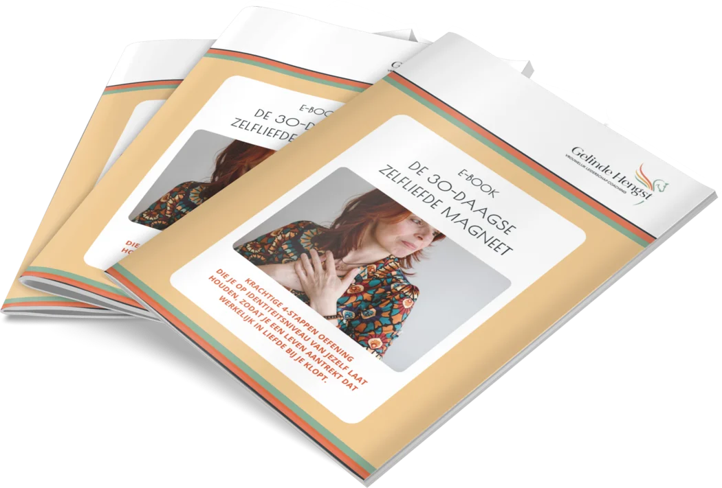Cover e-book de 30-daagse zelfliefde magneet van jezelf houden